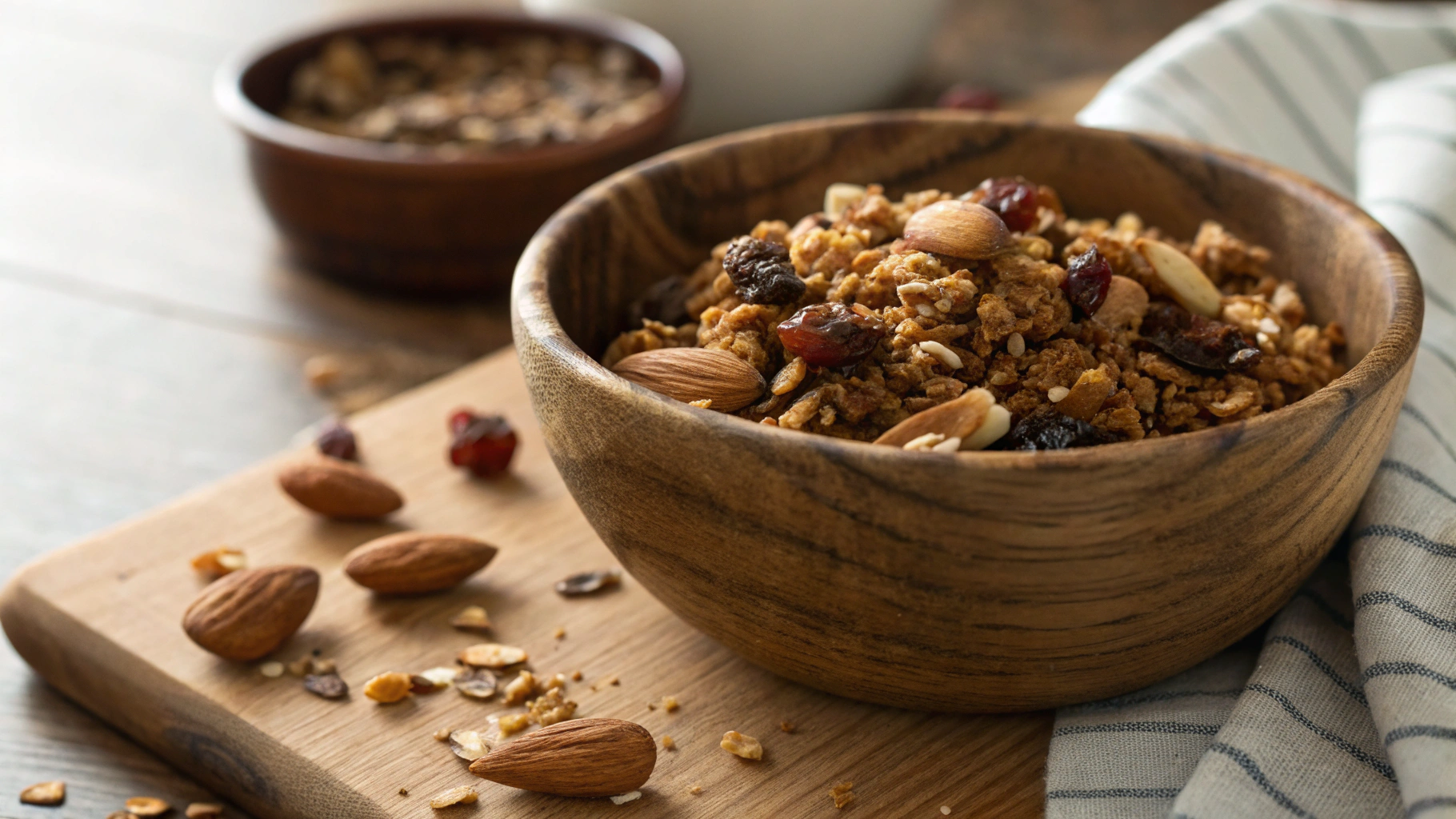 Low Carb Air Fryer Vegan Nut Granola