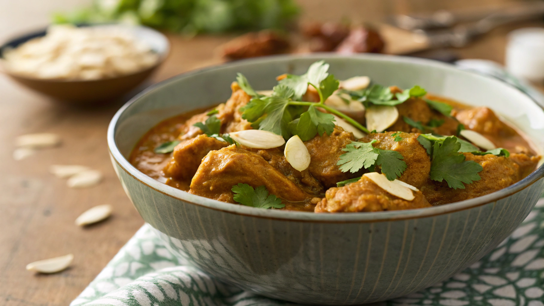 Low Carb Almond Butter Chicken Curry