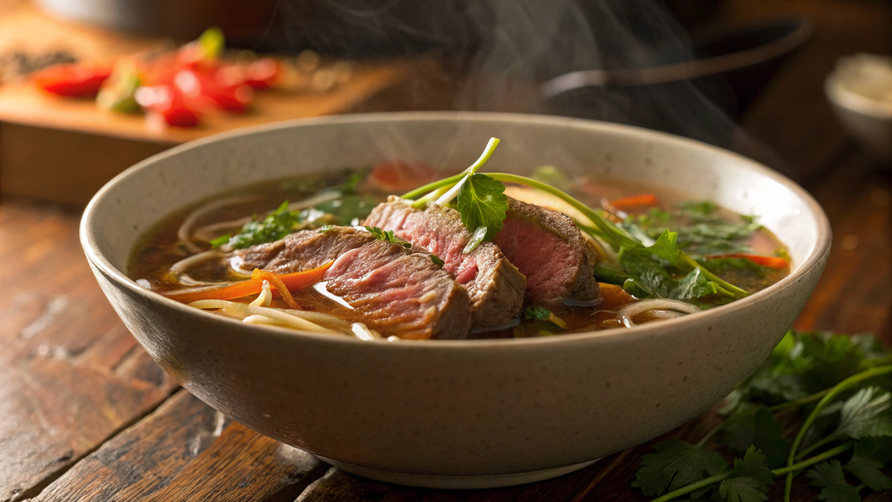 Keto Authentic Instant Pot Beef Pho