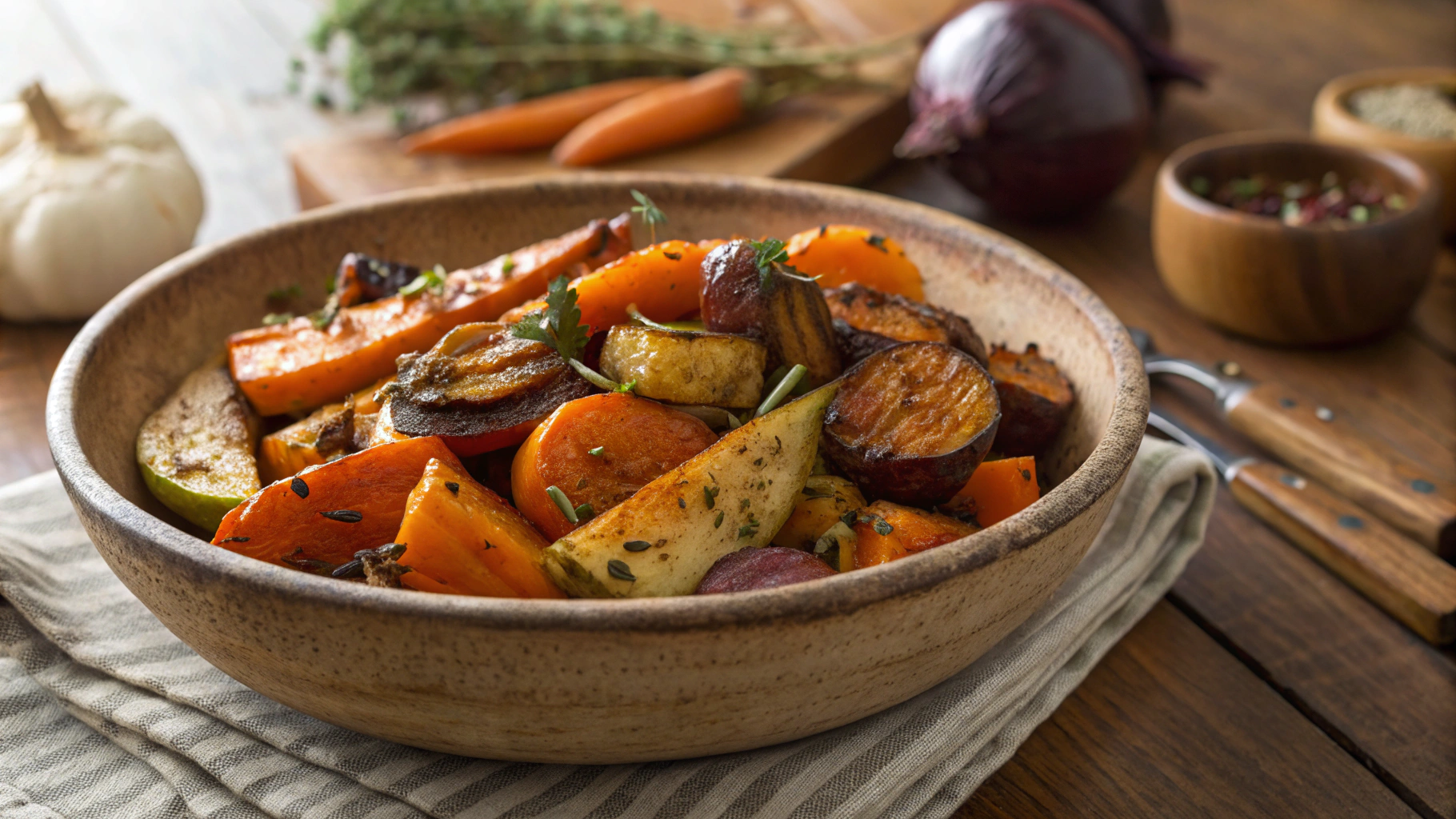 Keto Autumn Vegetable Medley