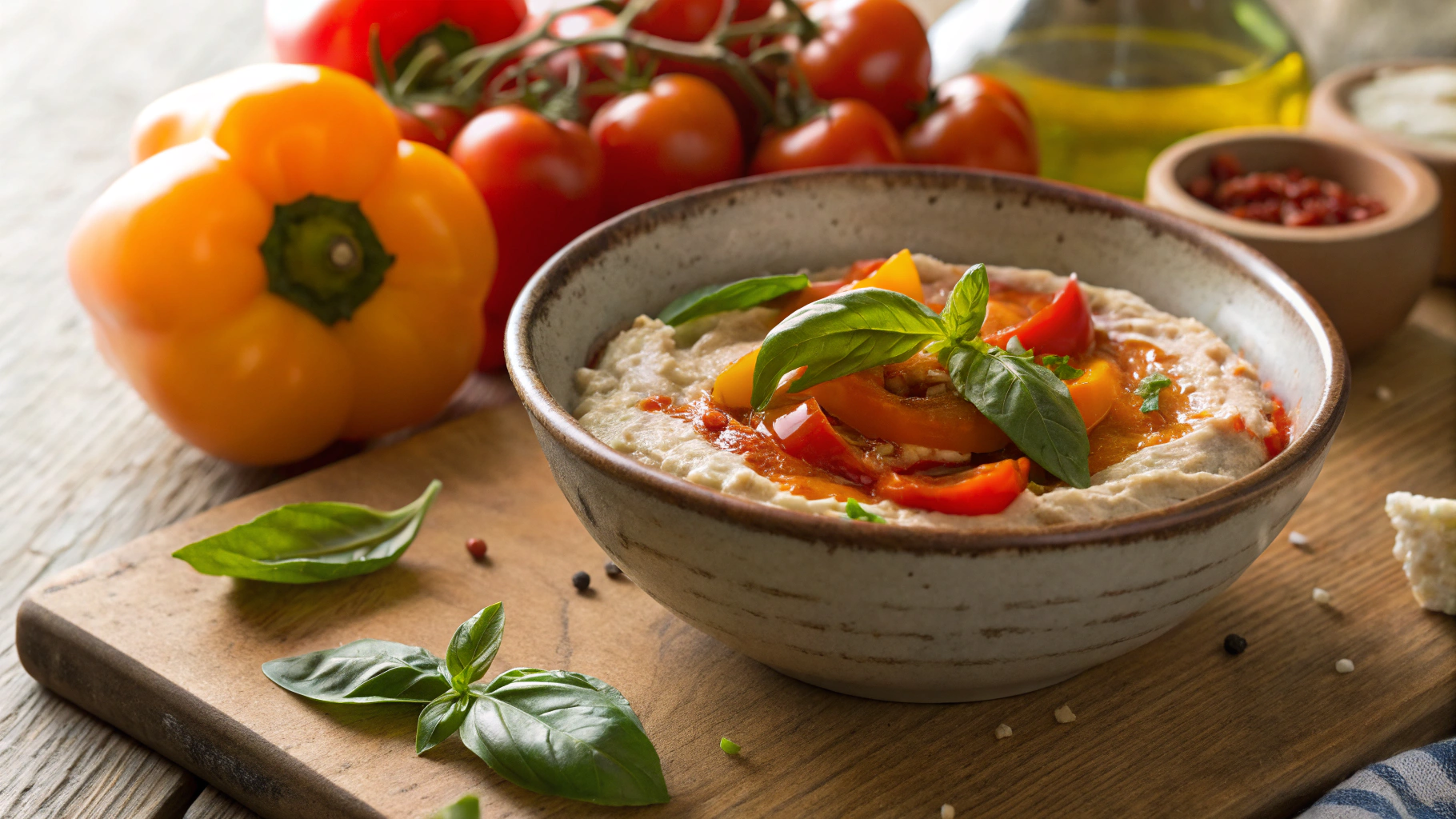 Keto Avocado and Bell Pepper Dip