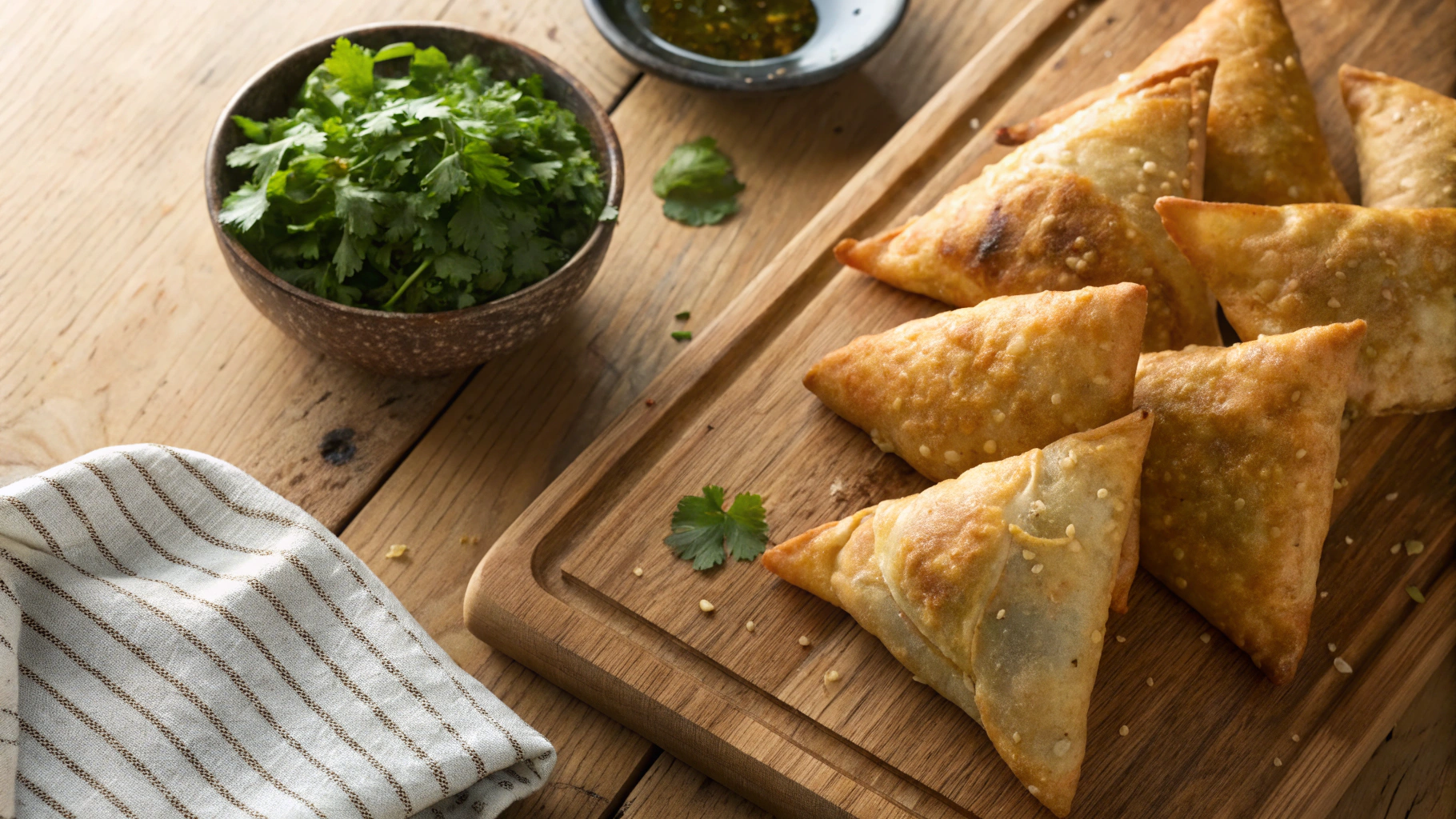 Keto Baked Beef Samosas