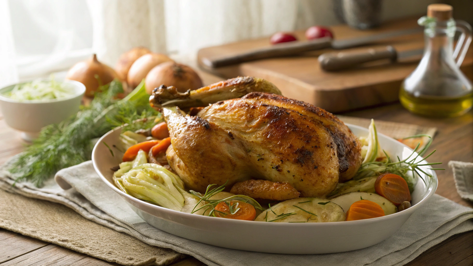 Low Carb Balsamic Roasted Chicken