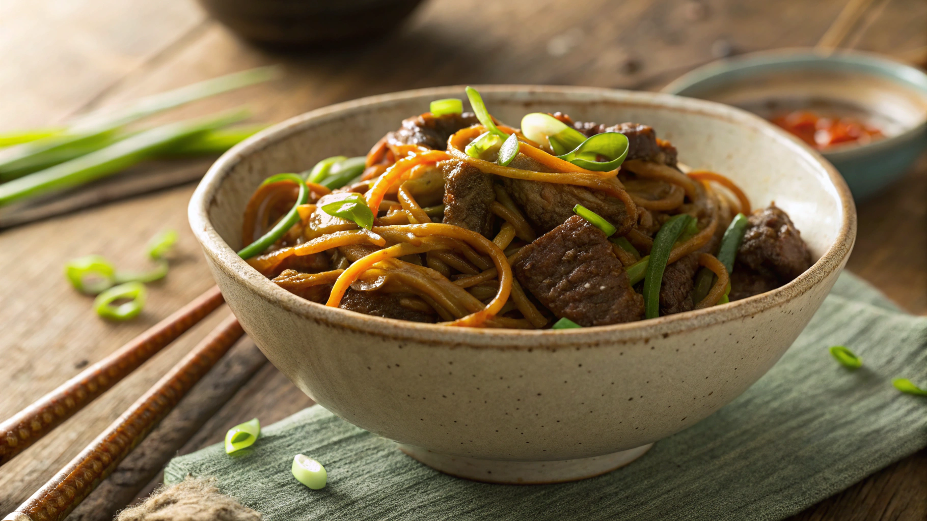 Low Carb Beef Lo Mein