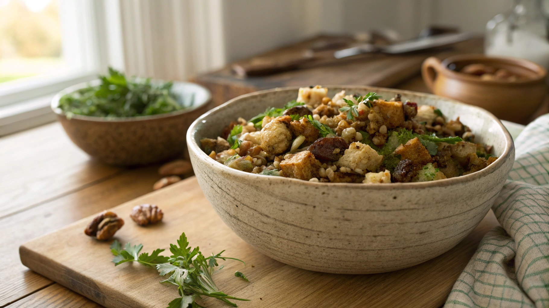 Keto Bread Stuffing