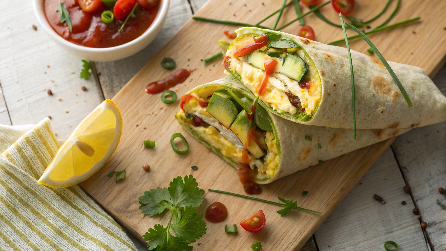 Low Carb Breakfast Burrito