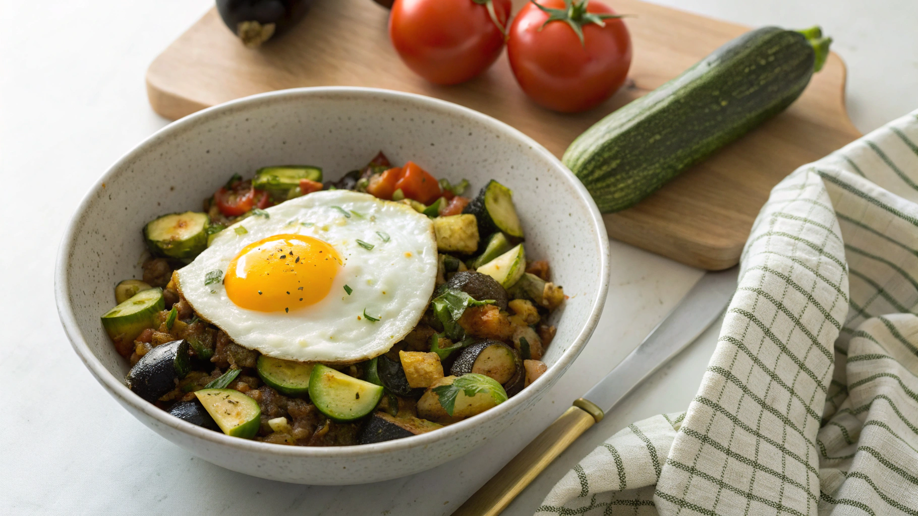 Keto Breakfast Hash with Egg