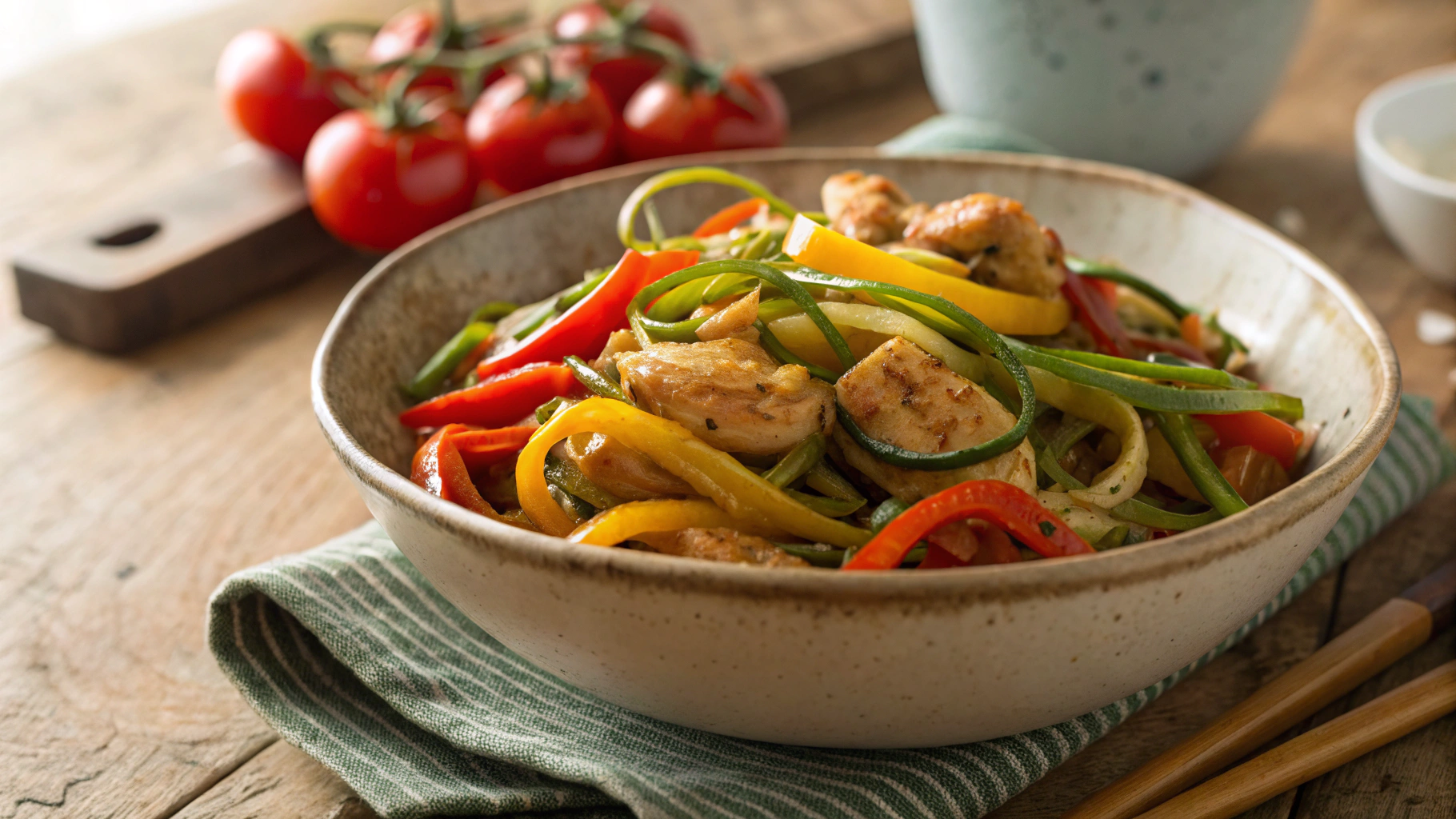 Low Carb Chicken Chow Mein