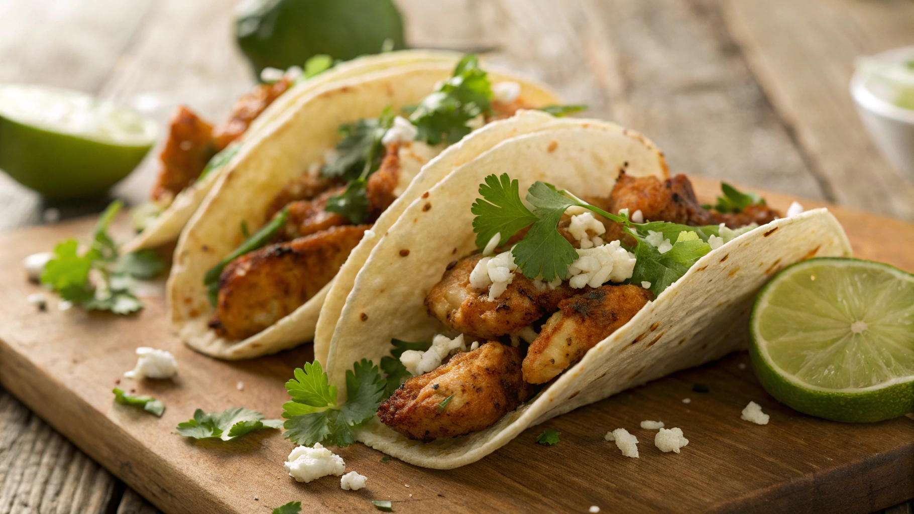 Keto Chicken Tinga Tacos