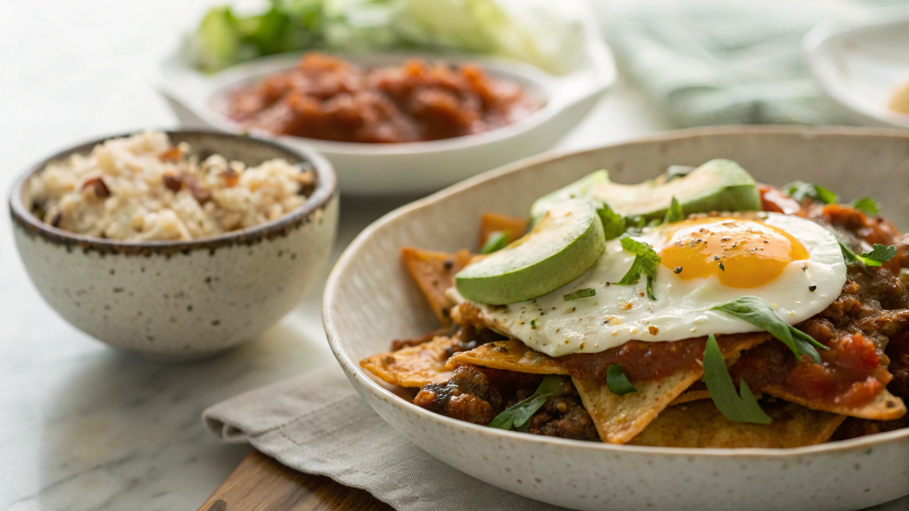 Low Carb Chilaquiles Brunch