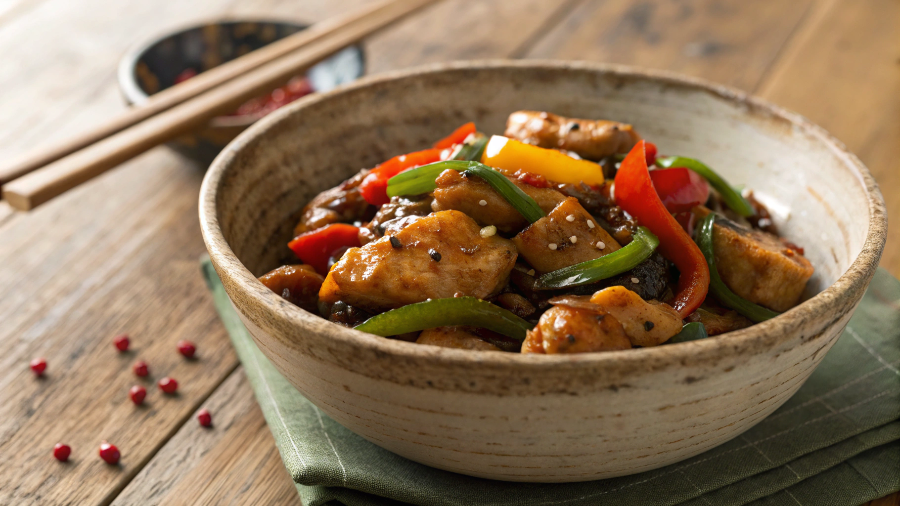 Keto Chinese Black Bean Chicken