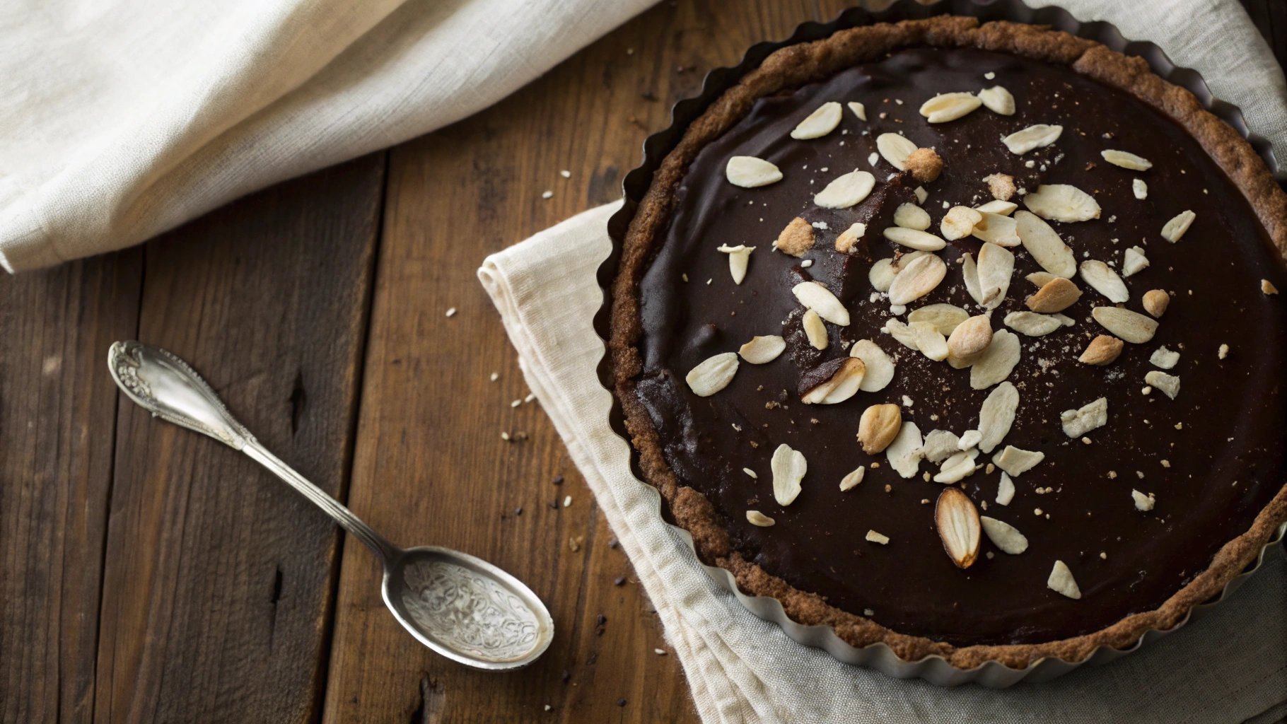 Low Carb Chocolate Ganache Tart