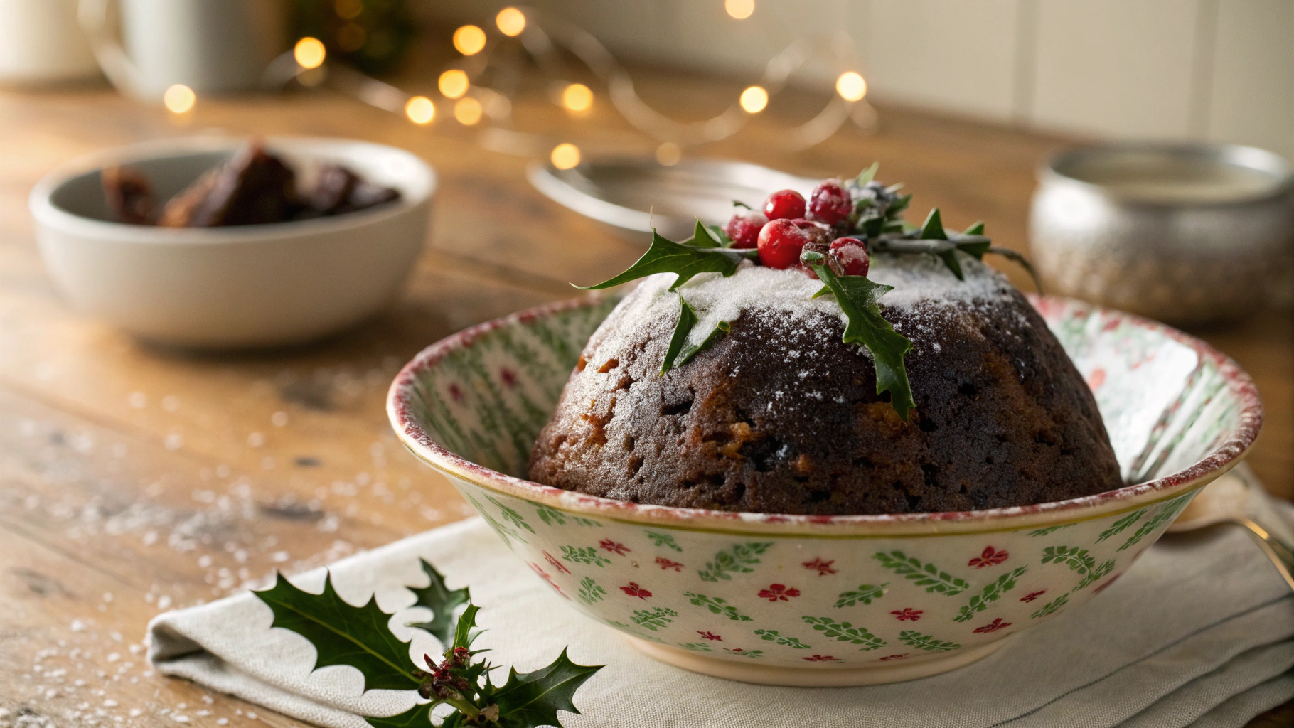 Low Carb Christmas Pudding