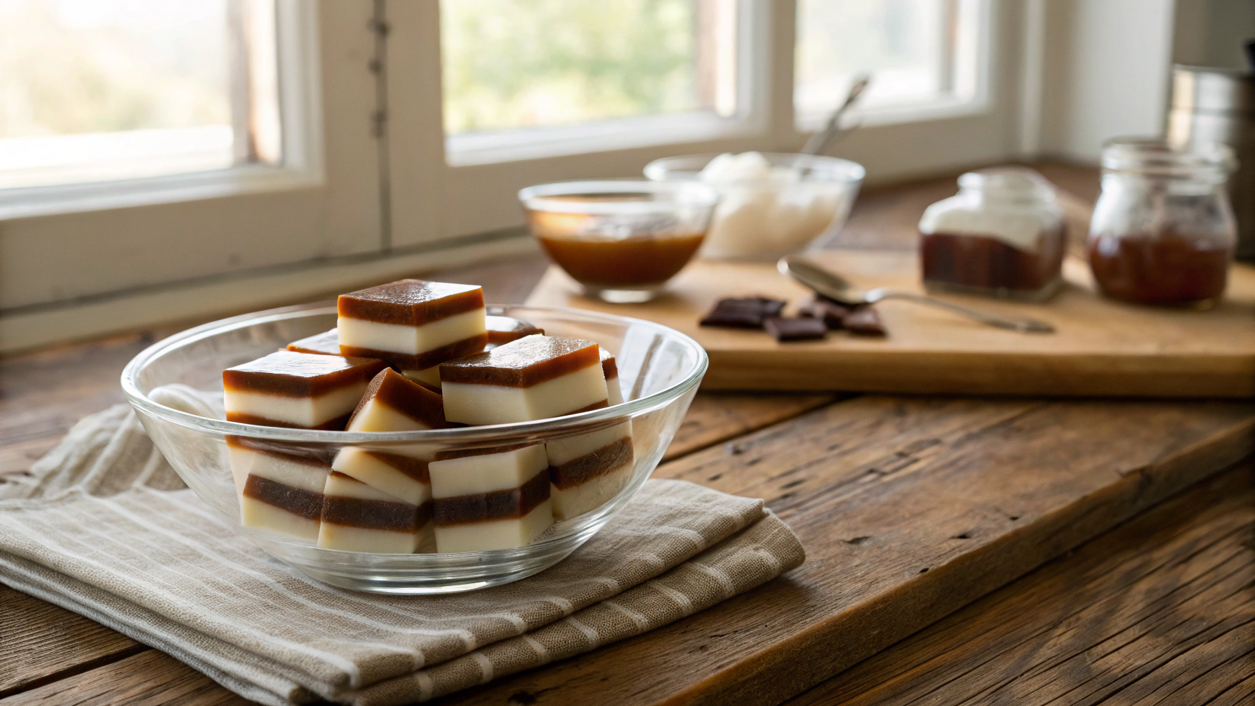 Keto Coffee Coconut Jelly