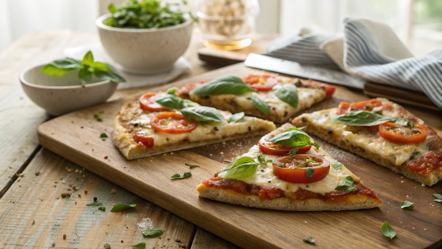 Keto Cold Veggie Leftover Pizza