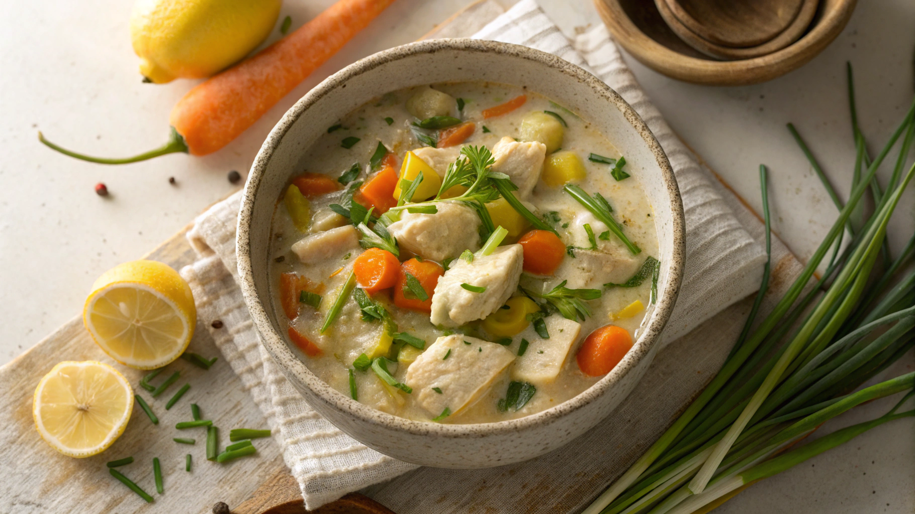 Low Carb Crockpot Creamy Chicken And Mushroom Stew