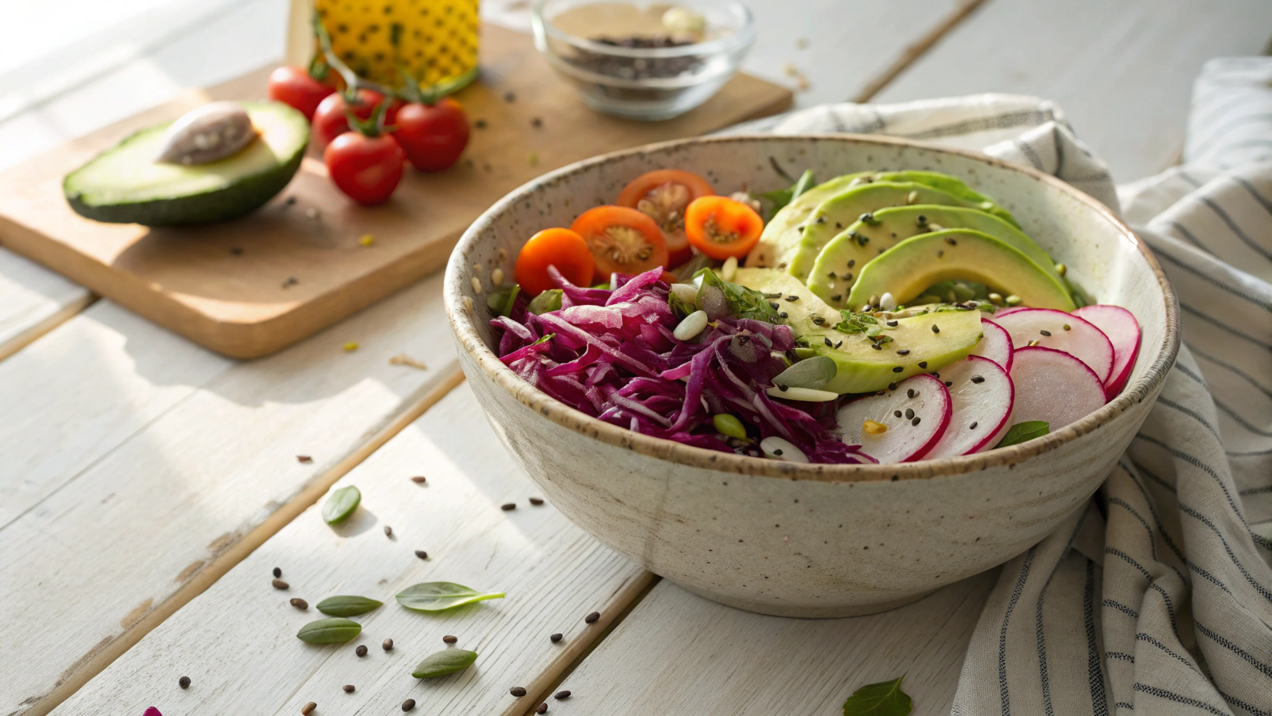 Low Carb Crunchy Cabbage Salad