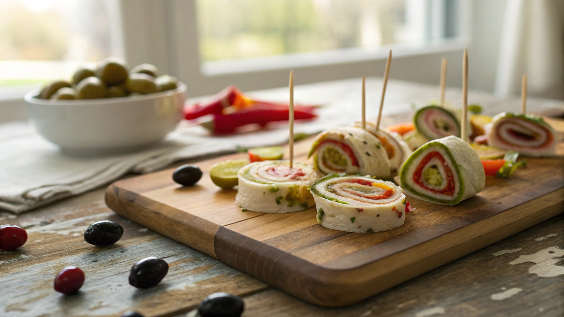 Keto Deli-Style Pinwheels