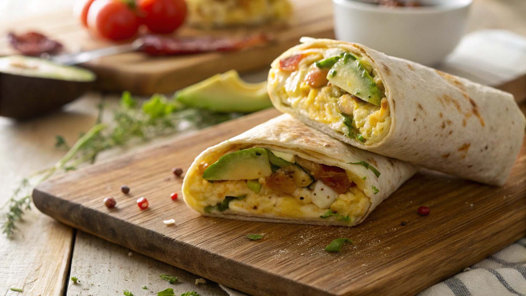 Low Carb Easy Breakfast Burrito