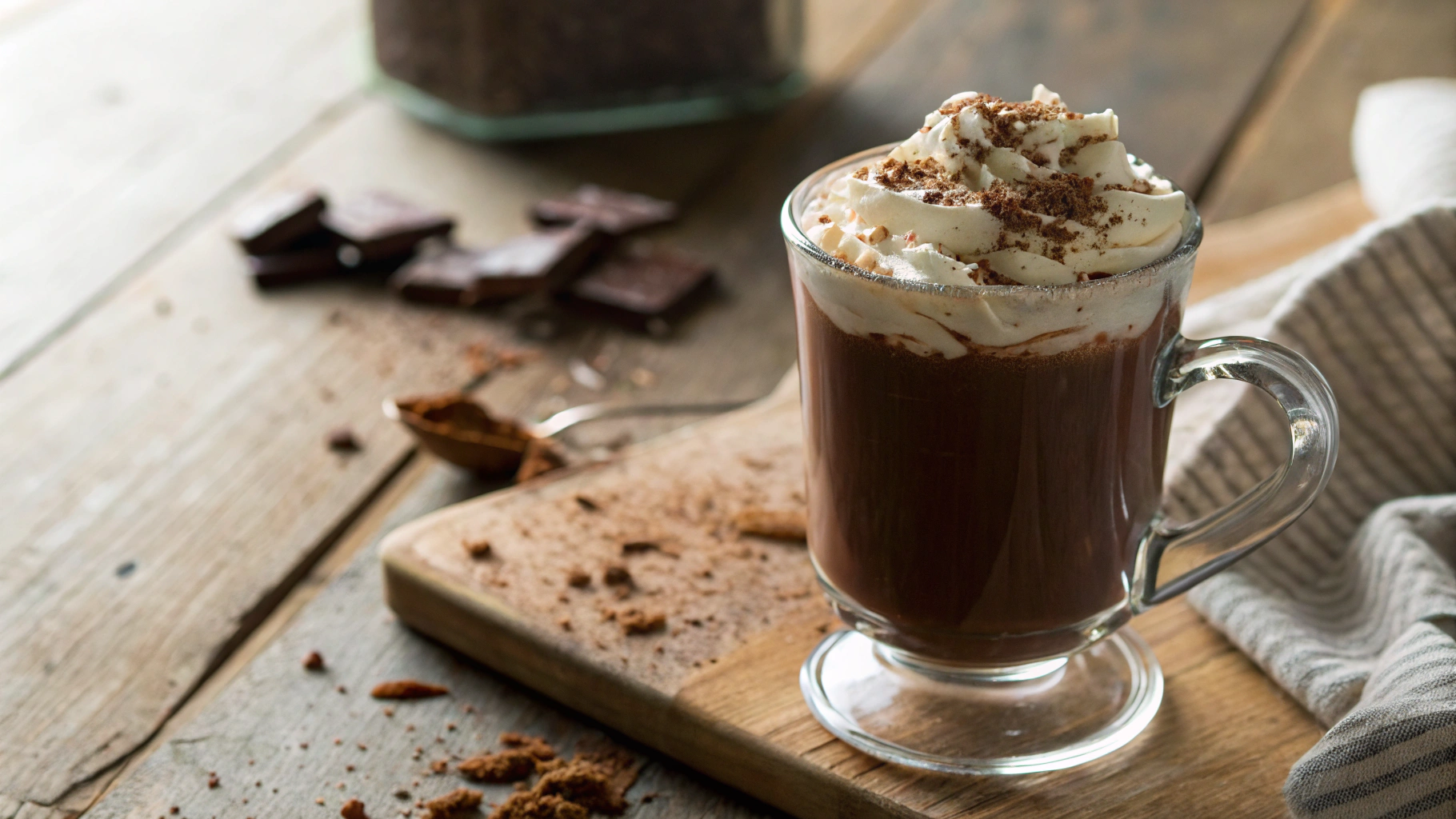 Low Carb Easy French Hot Chocolate