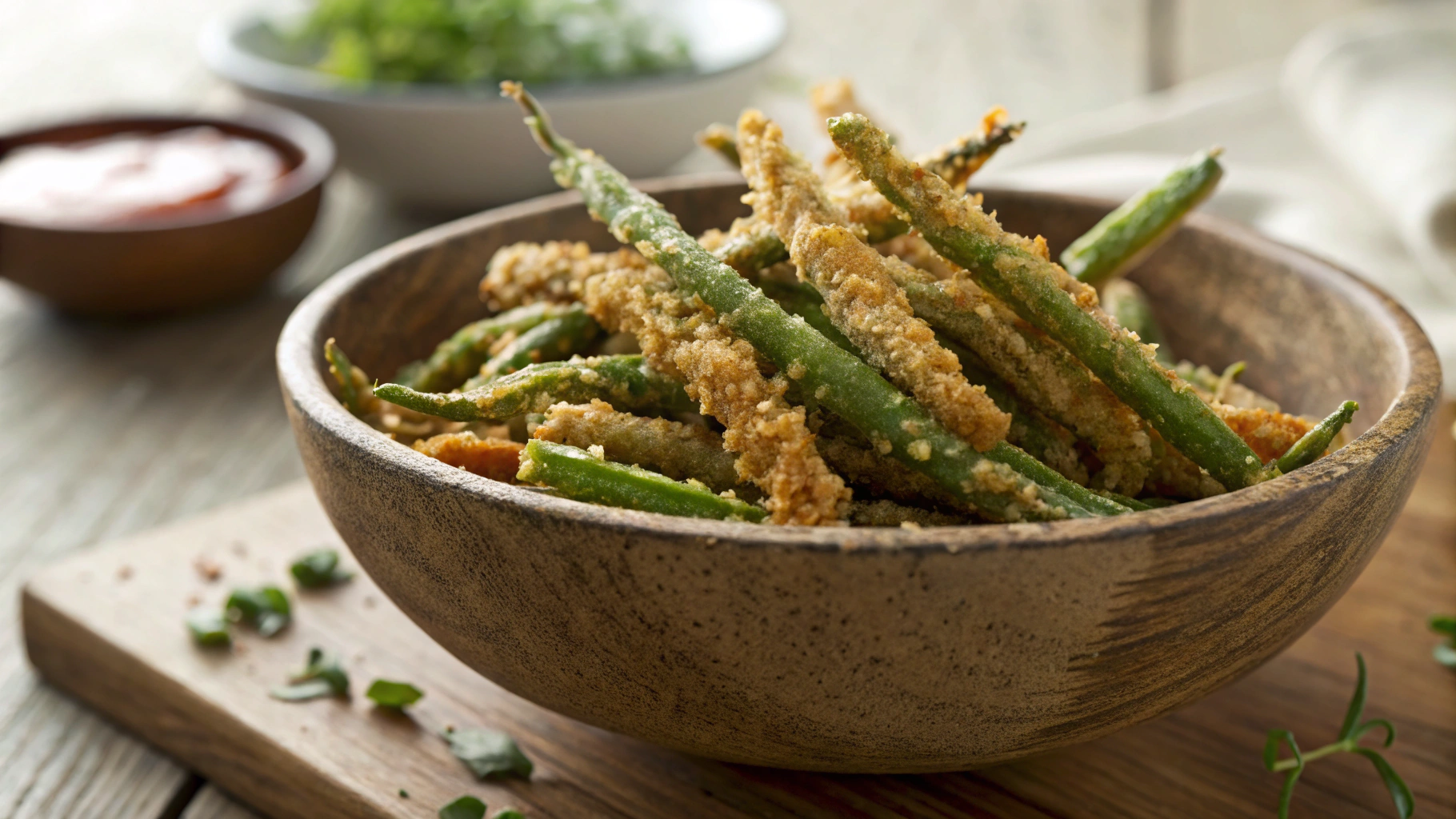 Keto Fried Green Beans