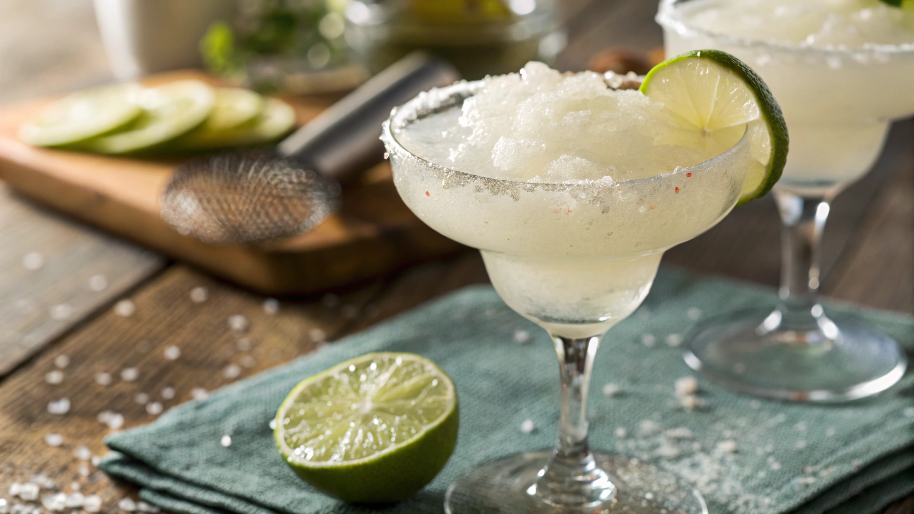 Low Carb Frozen Margarita
