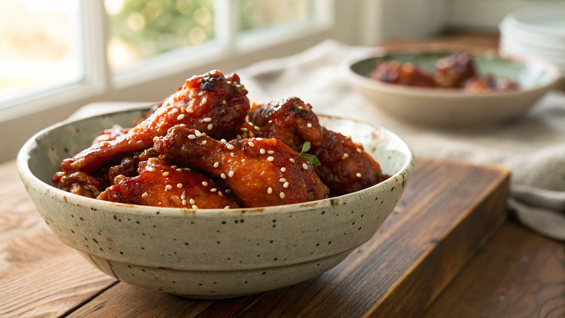 Keto Gochujang Wings