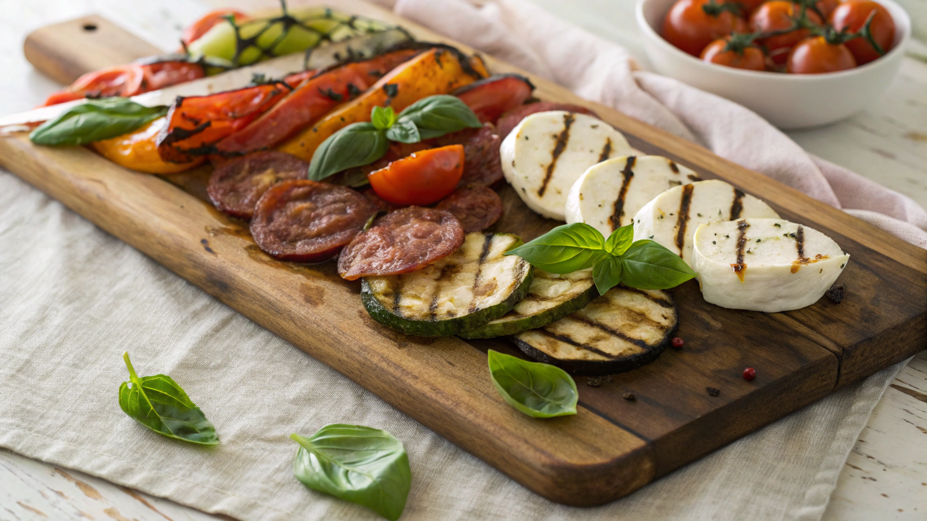 Low Carb Grilled Vegetable Sharing Board