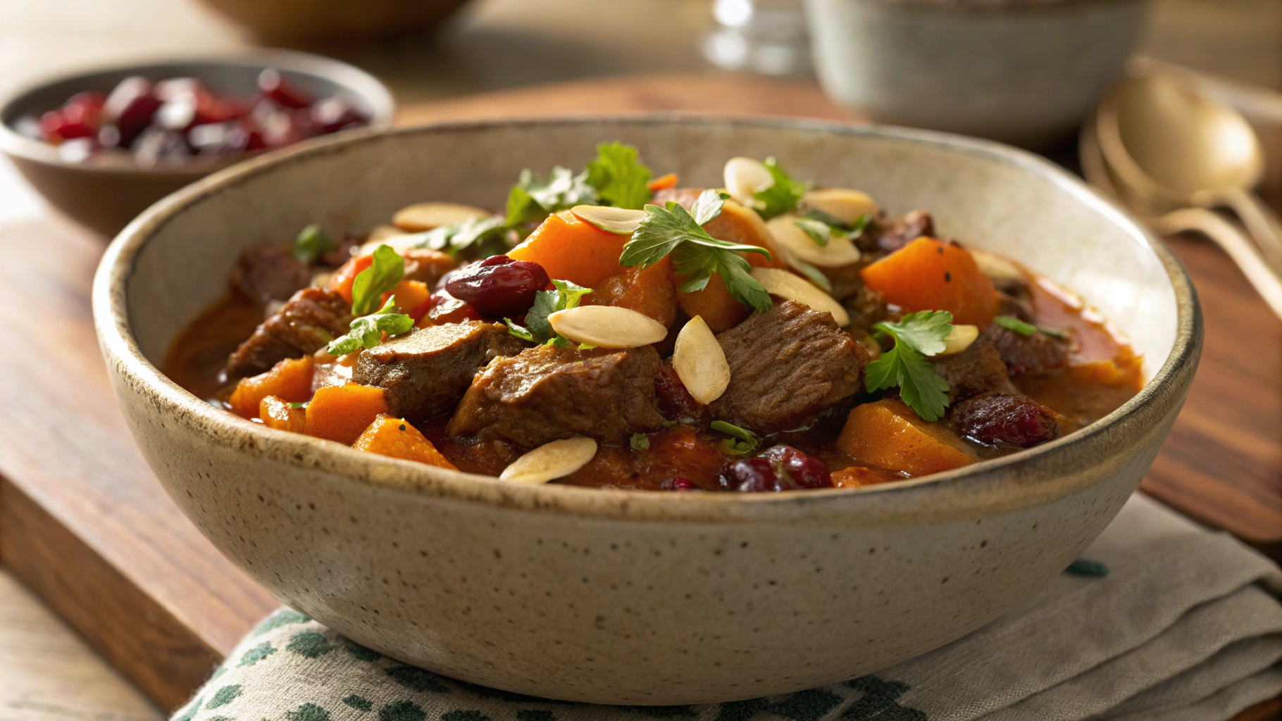 Low Carb Instant Pot Summer Moroccan Lamb