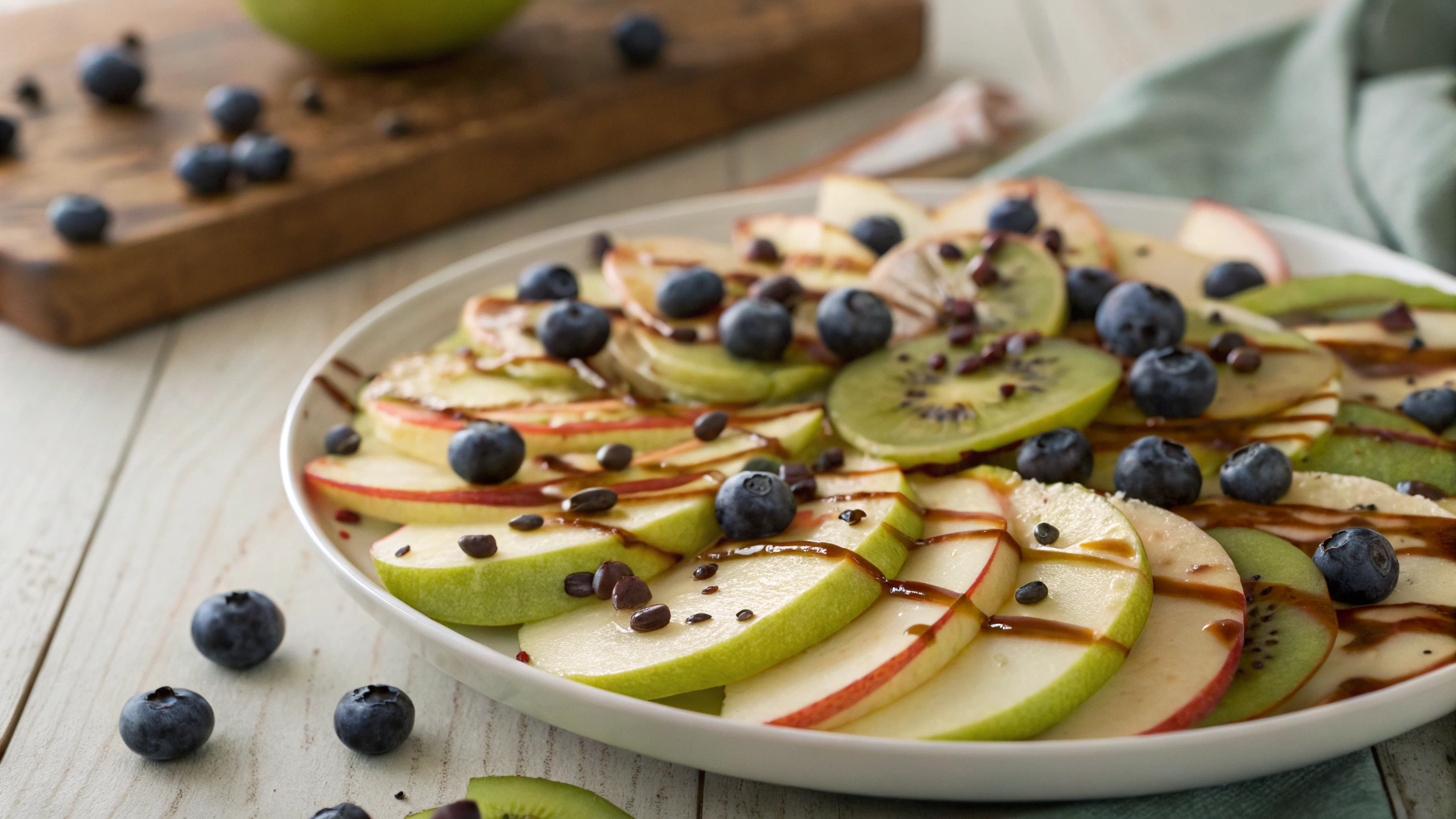 Low Carb Kid-Friendly Apple Nachos