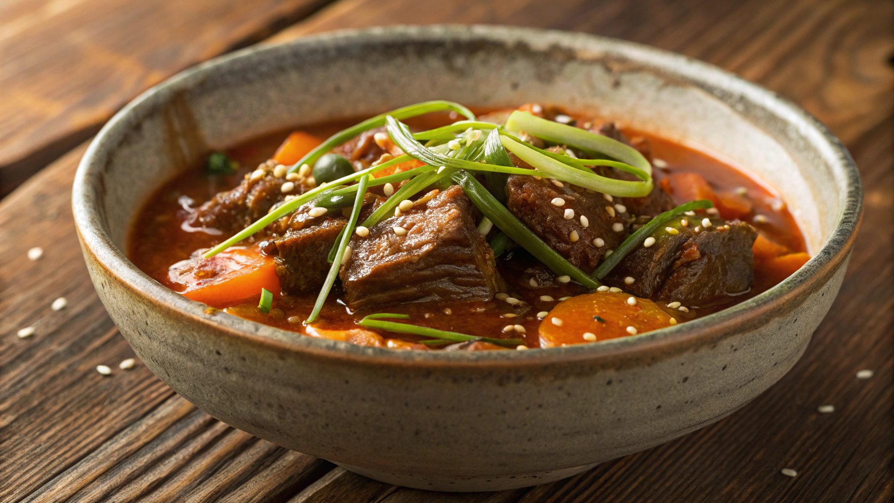 Low Carb Korean Beef Rib Stew
