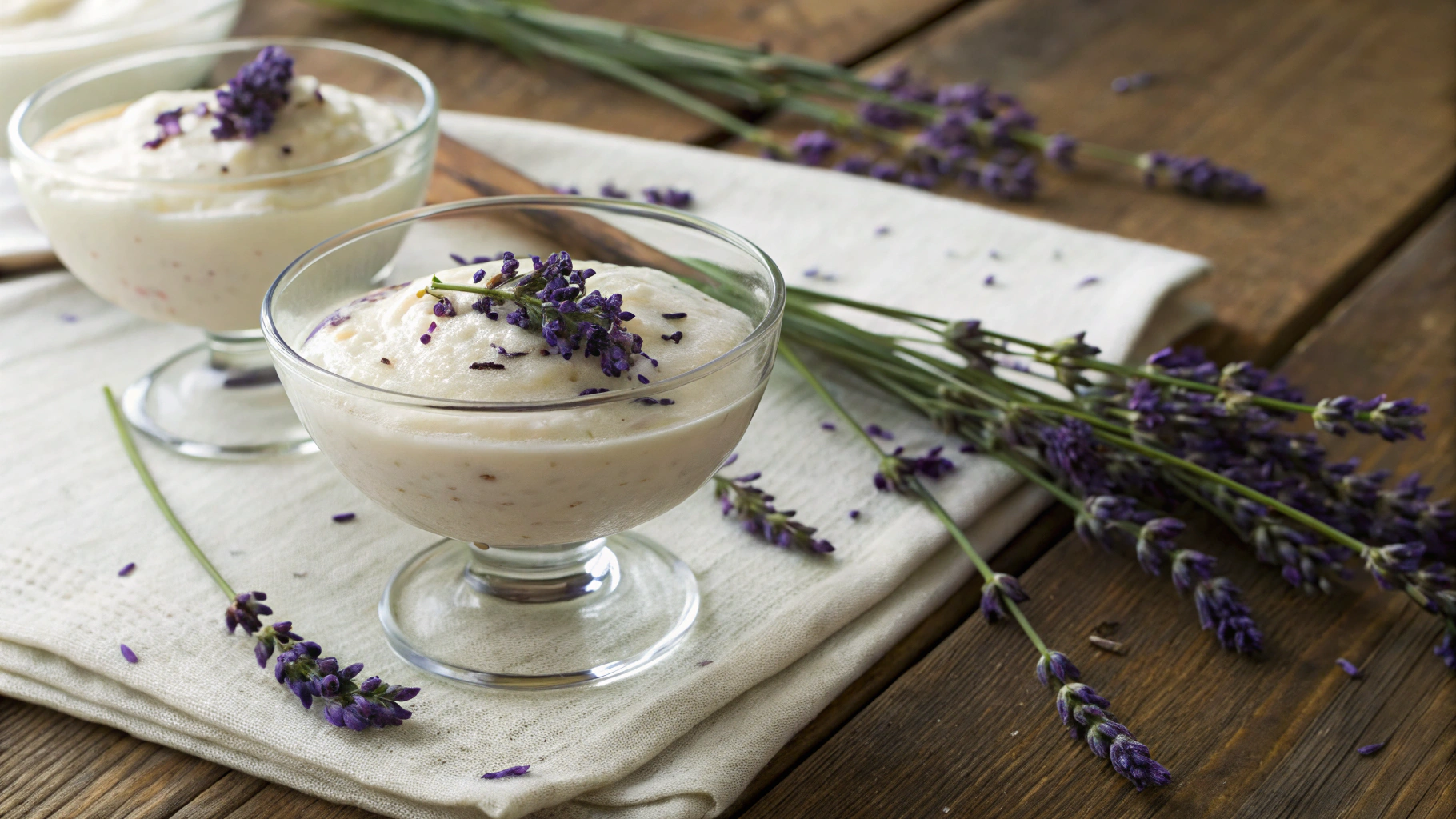 Keto Lavender Vanilla Mousse