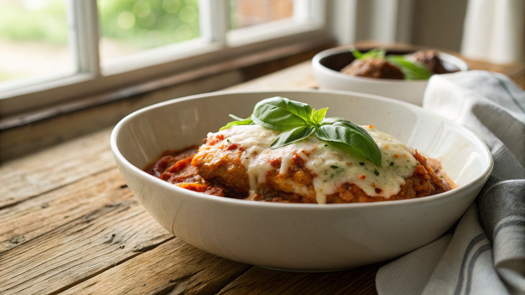 Keto Lighter Chicken Parm