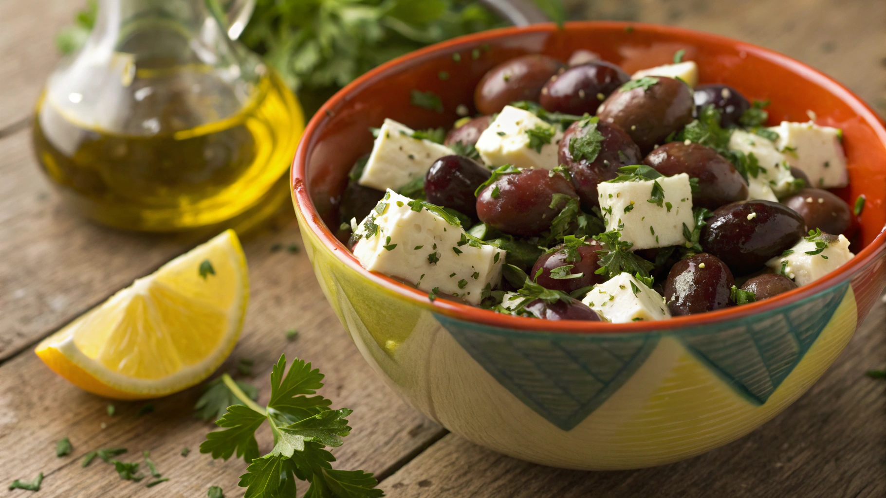 Keto Marinated Olives