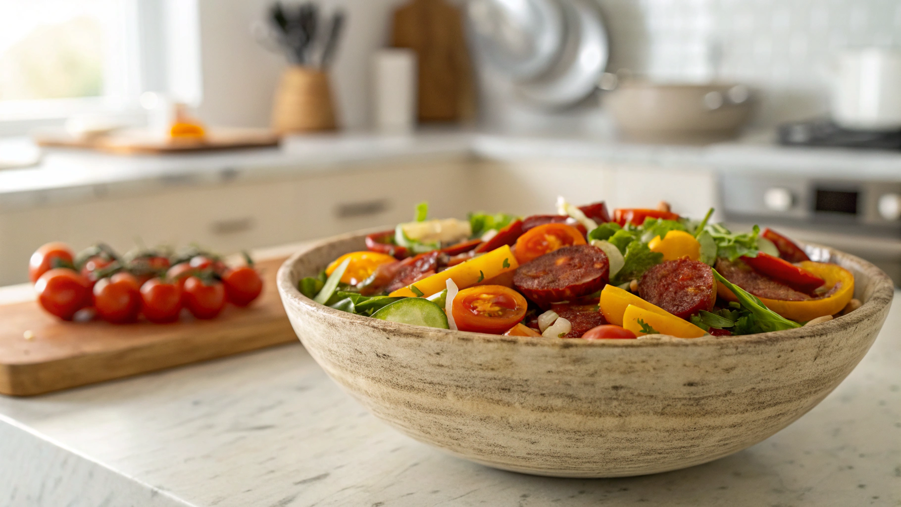 Keto Mexican Chorizo Salad