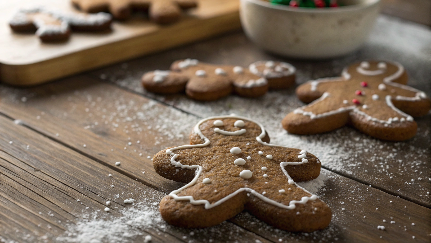 Keto Mini Gingerbread Men