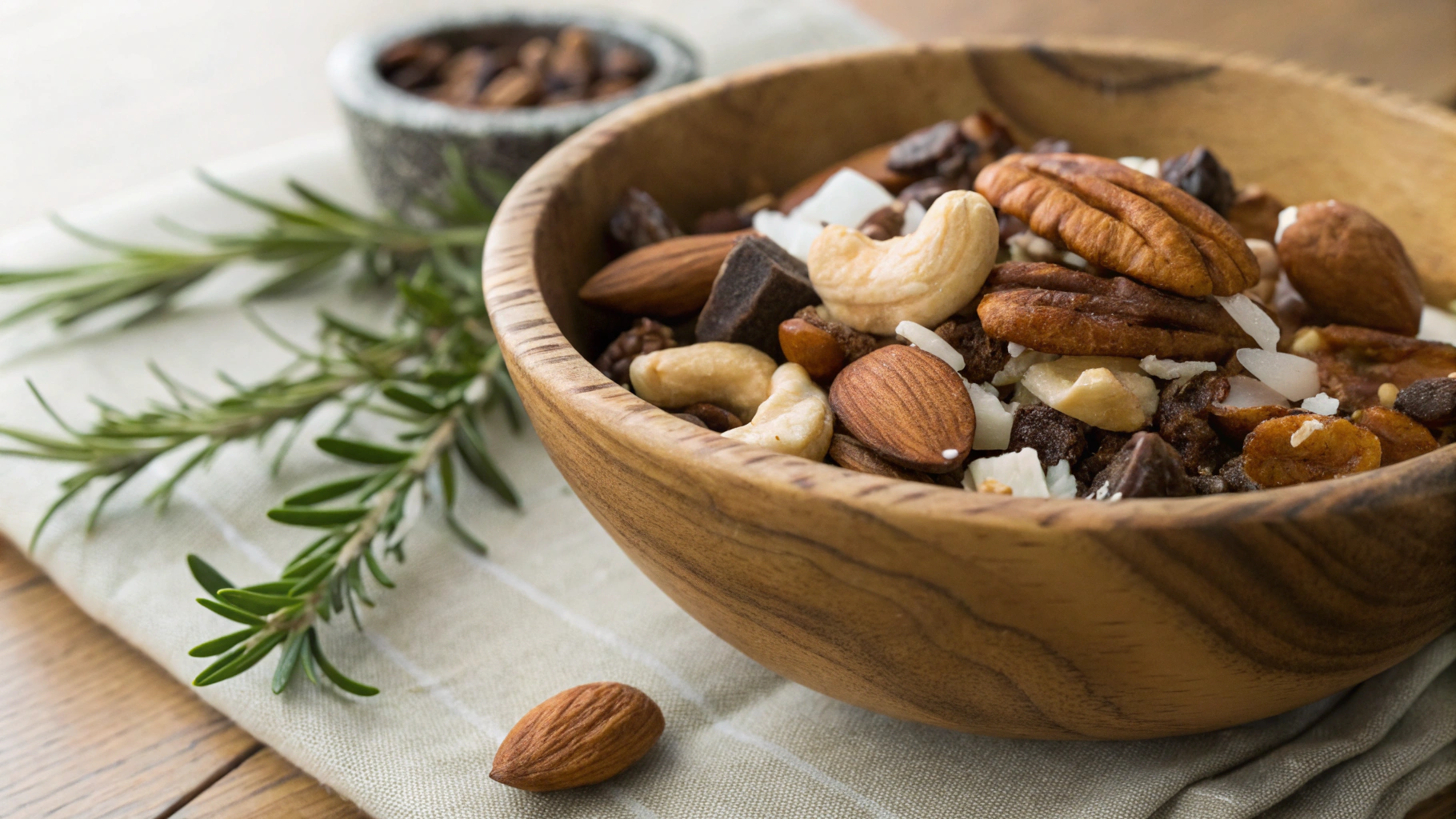 Low Carb Nutty Coconut Trail Mix