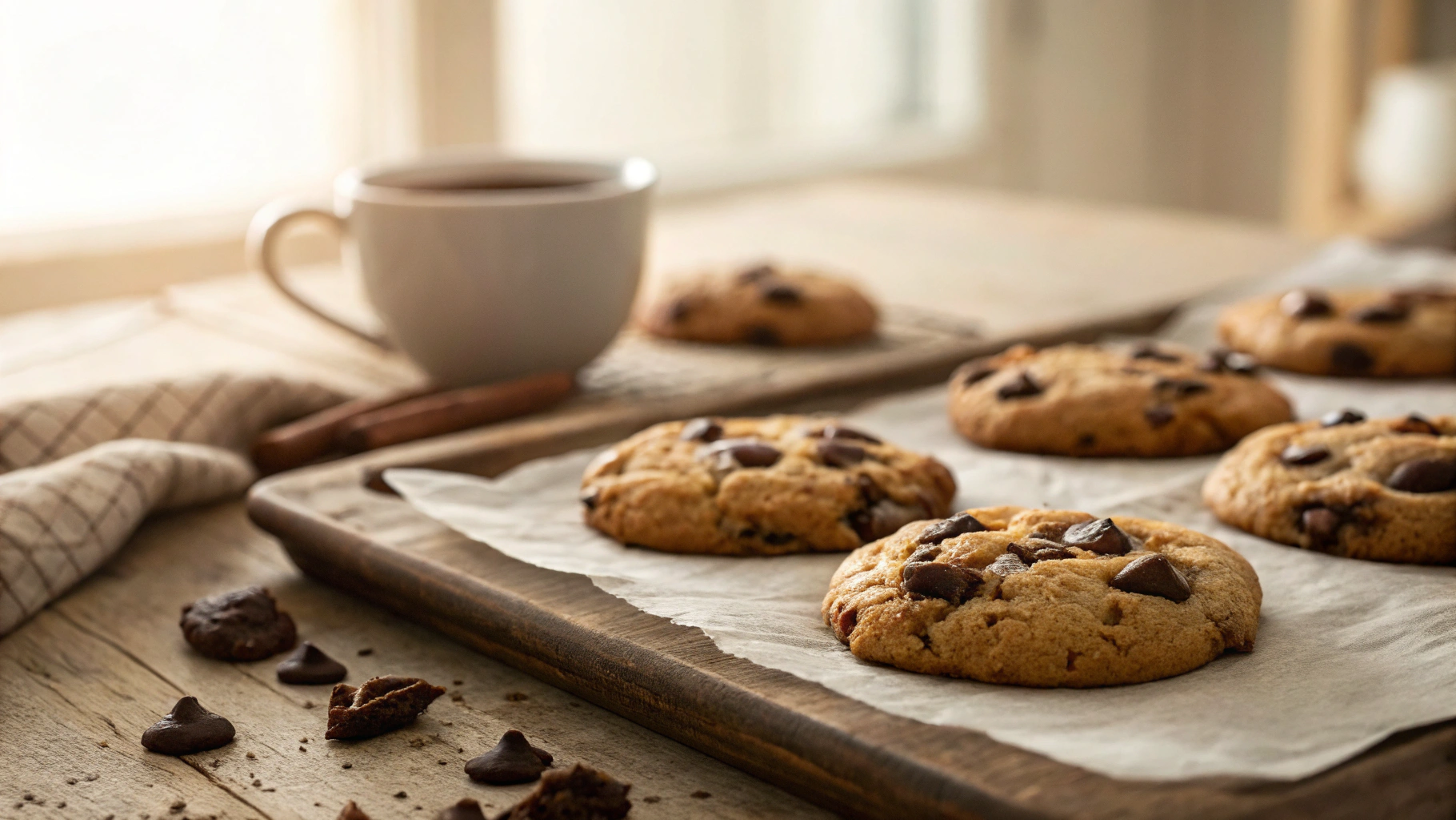 Low Carb Paleo Chocolate Chip Cookies