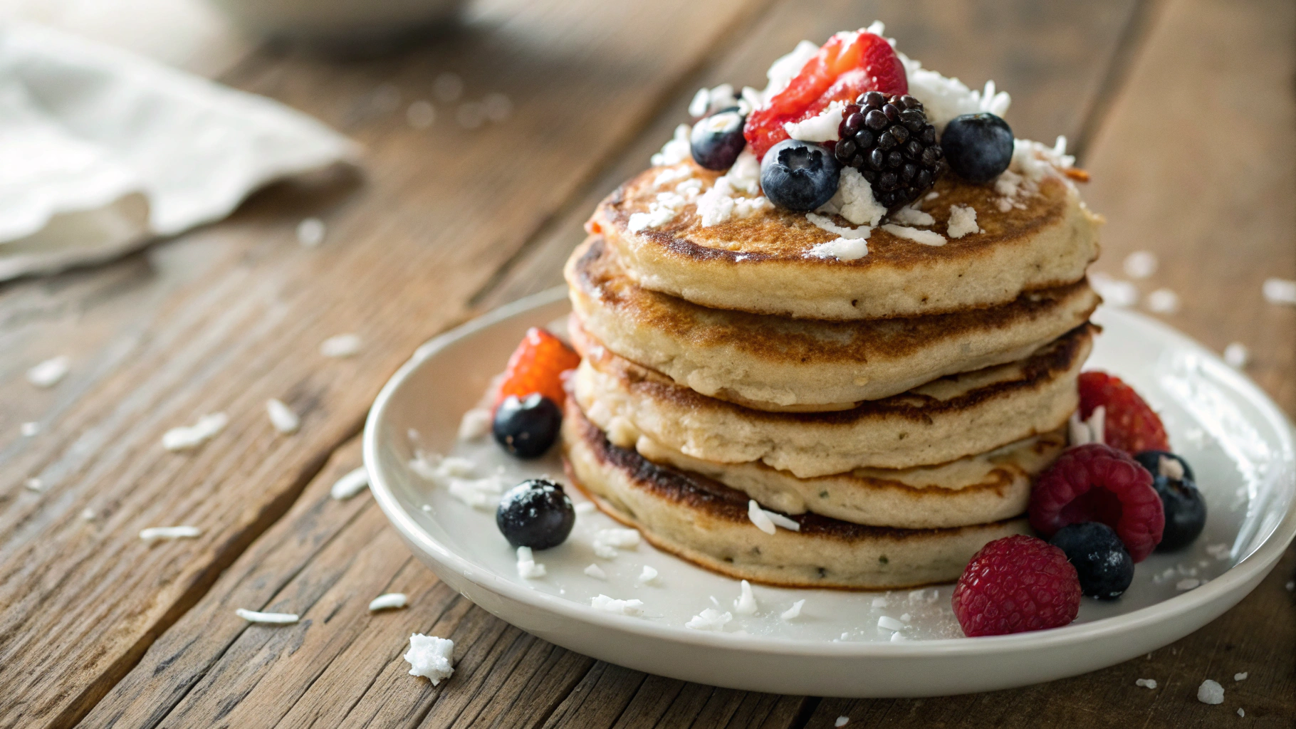 Low Carb Paleo Pancakes