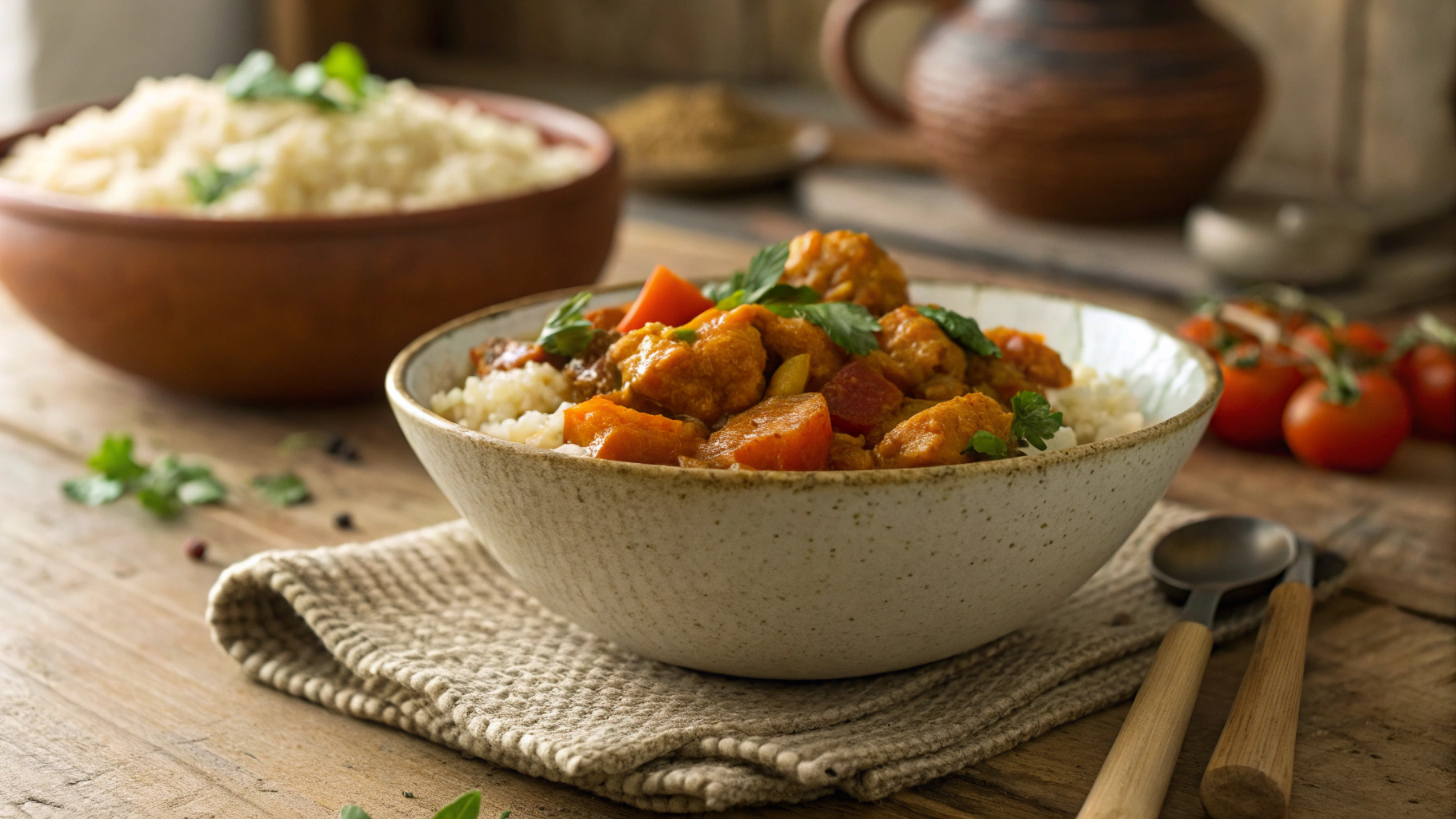 Low Carb Paleo Turkey Curry
