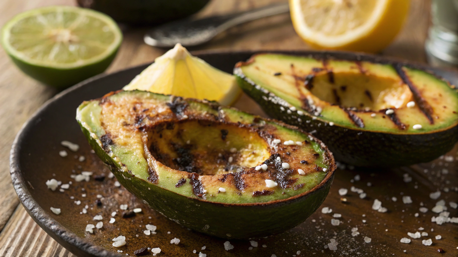 Keto Pan Grilled Avocado