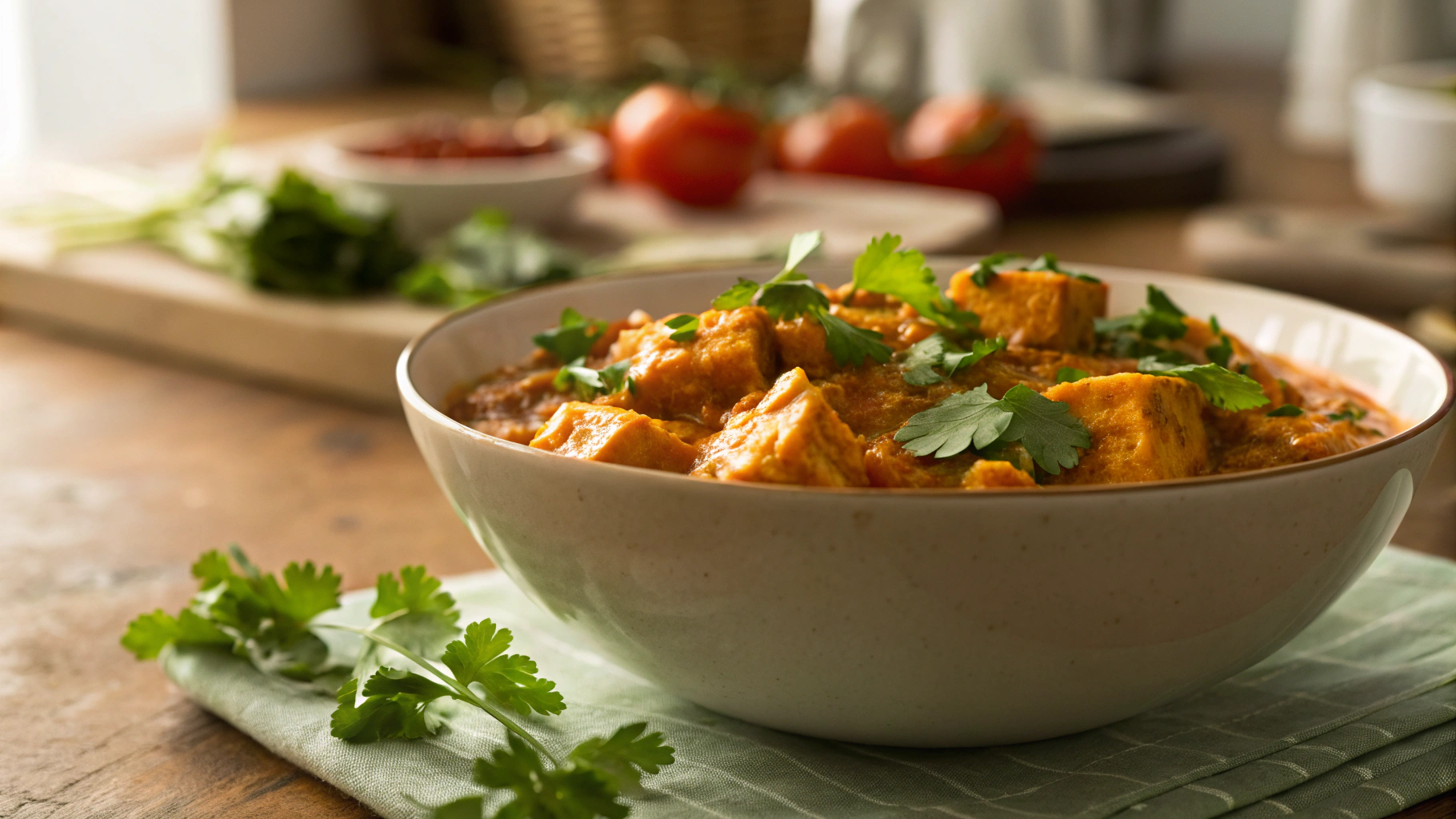 Low Carb Paneer And Tomatoes