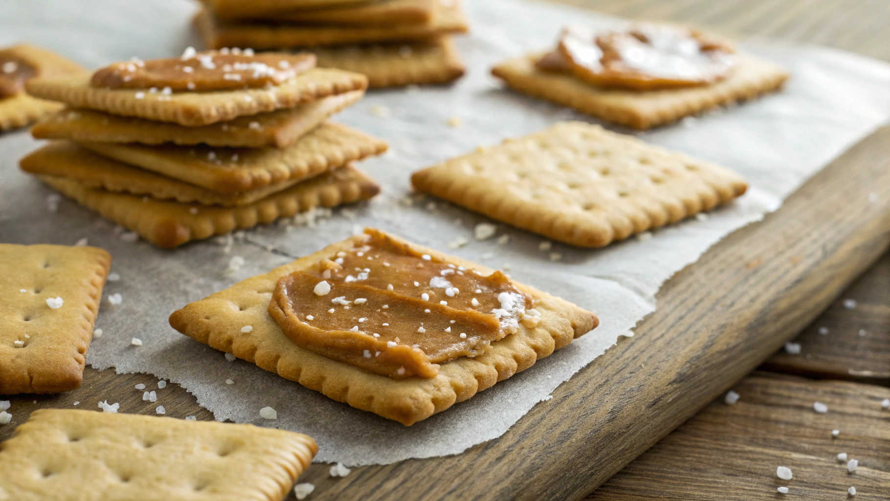Keto Peanut Butter Filled Cheese Crackers