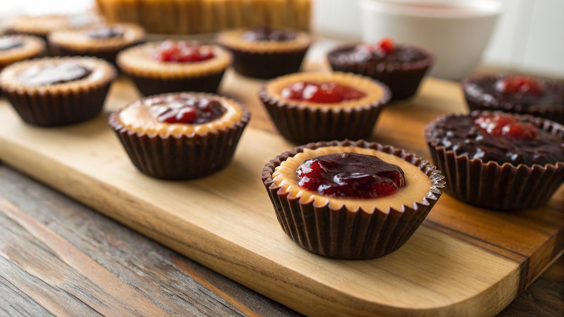 Keto Peanut Butter Jelly Cups