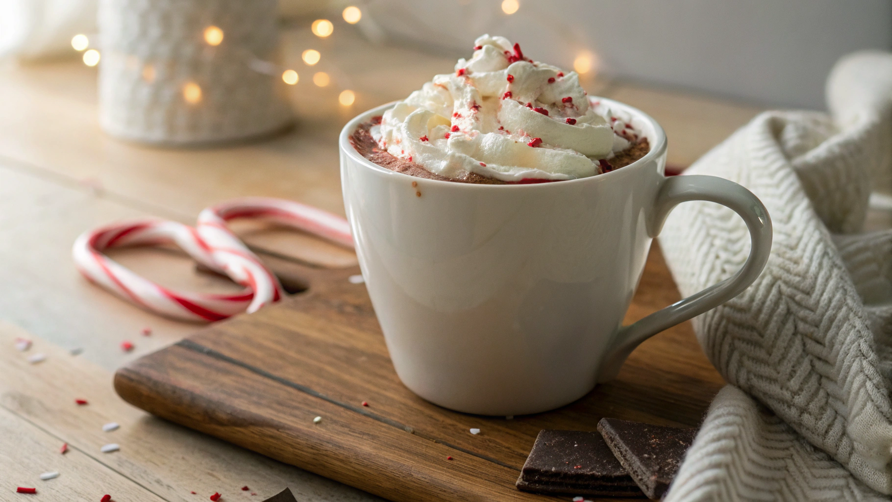 Low Carb Peppermint Hot Chocolate