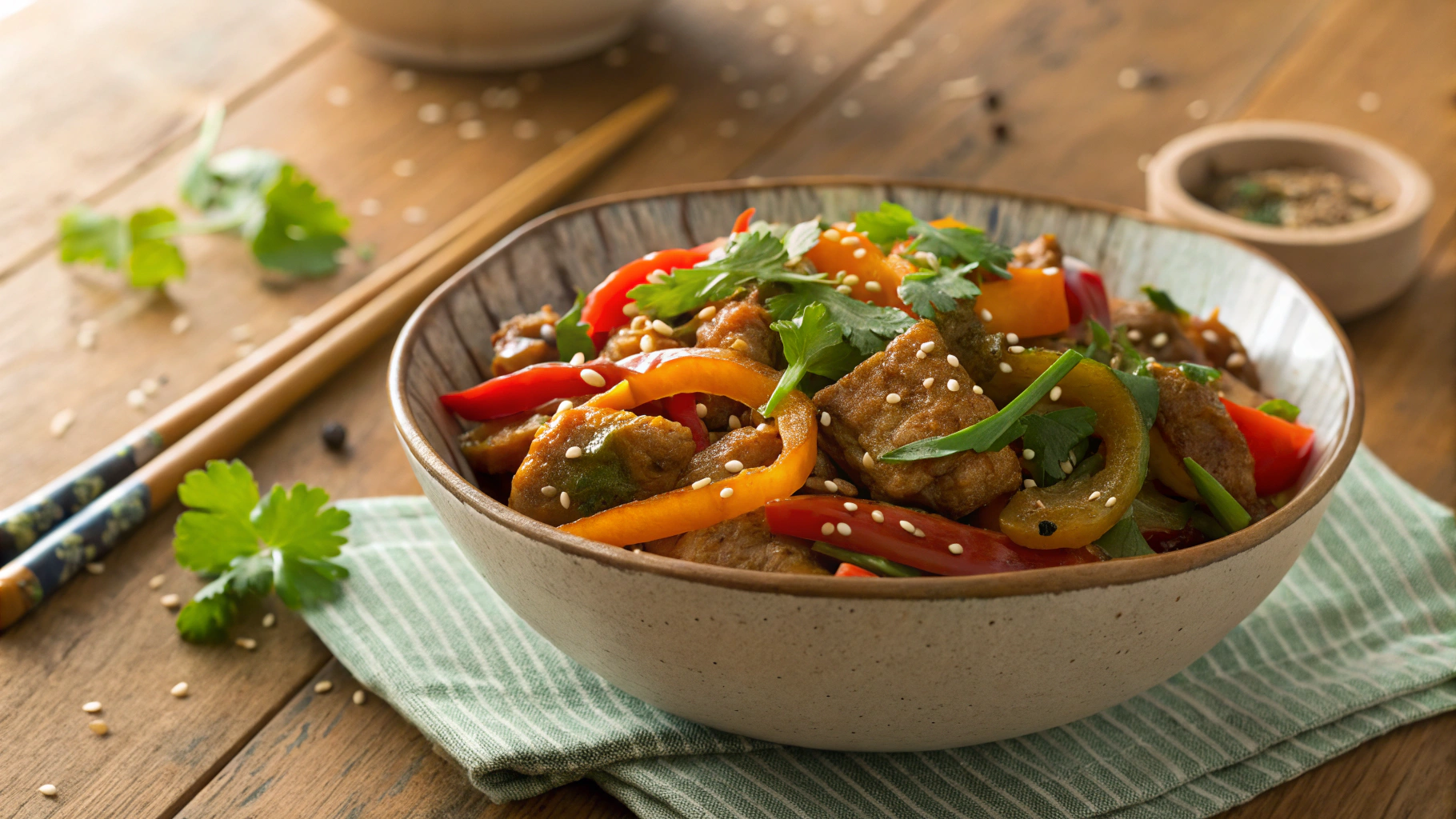 Low Carb Pork And Vegetable Stir Fry