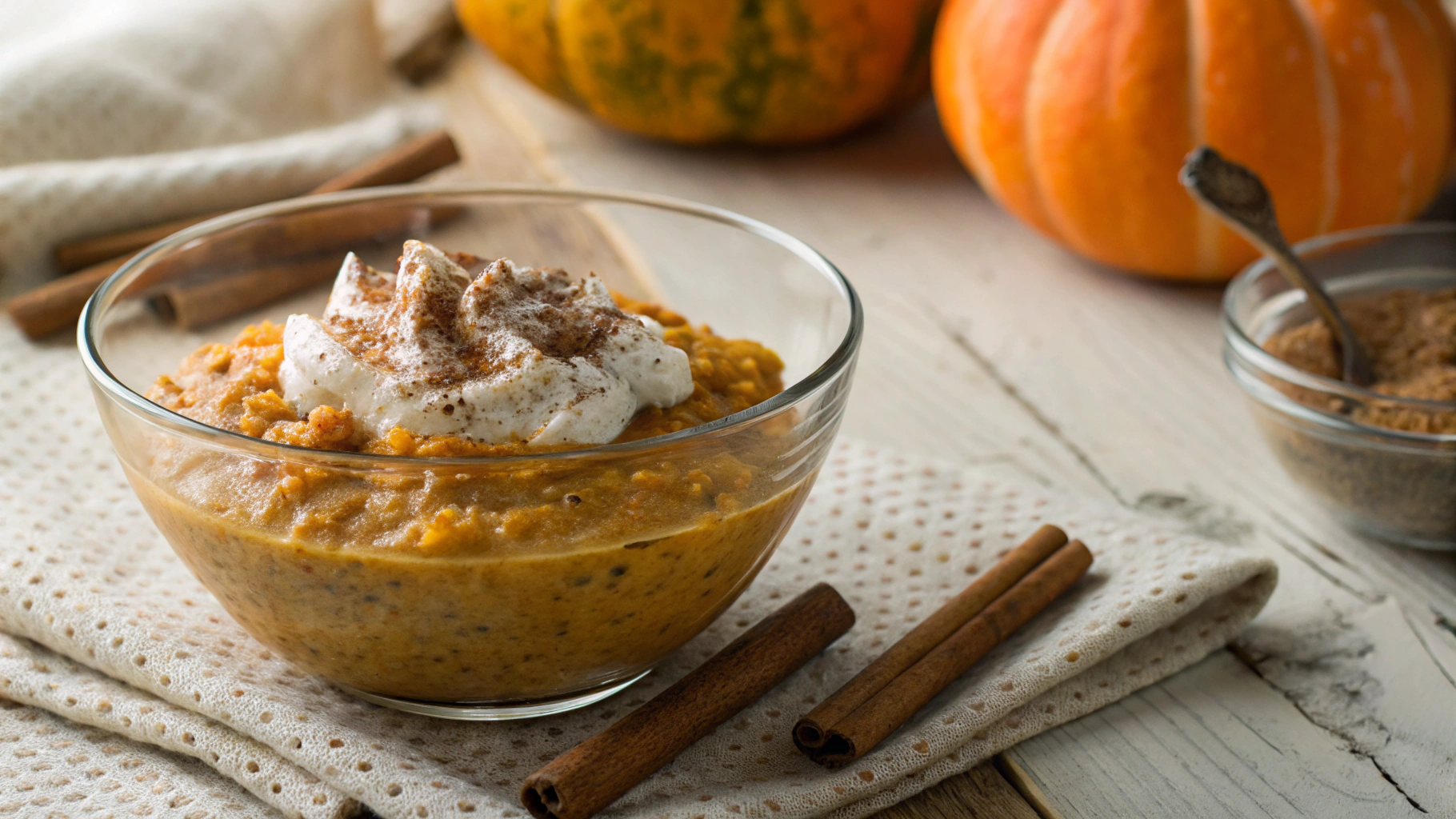 Low Carb Pumpkin Chia Pudding