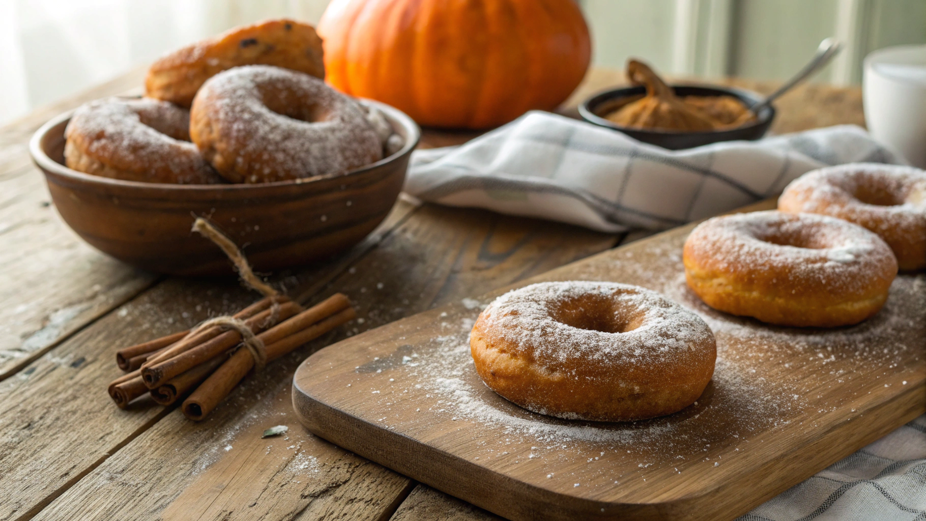 Keto Pumpkin Donuts