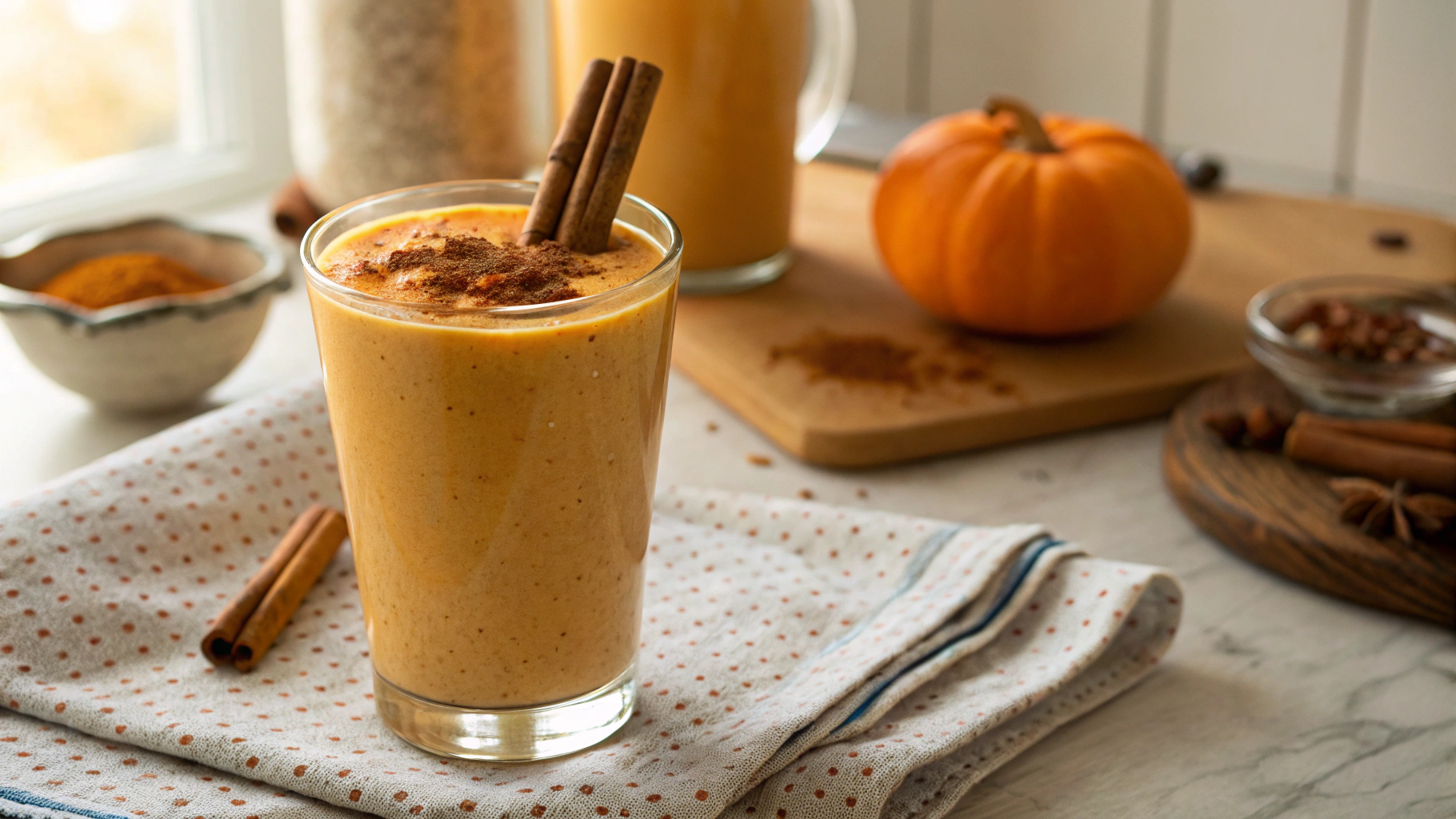 Low Carb Pumpkin Spice Smoothie