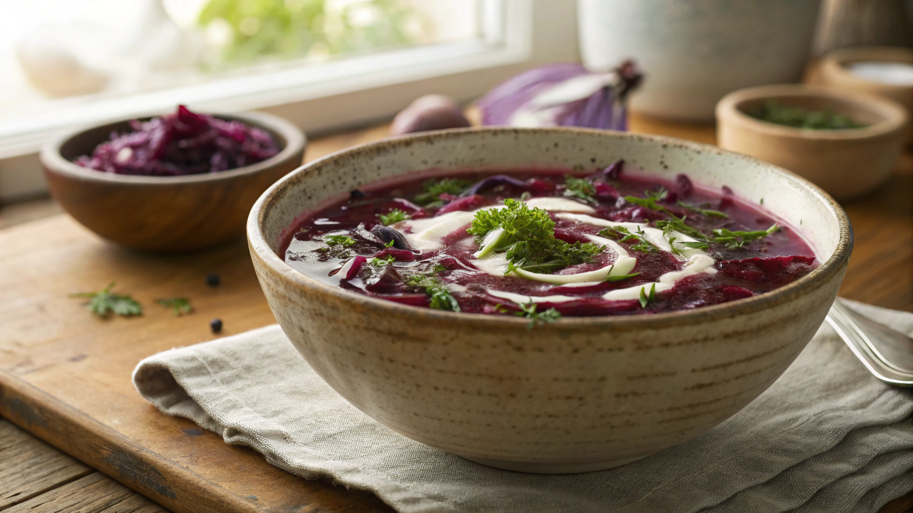 Low Carb Red Cabbage Soup